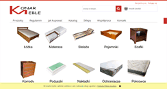 Desktop Screenshot of konarmeble.pl
