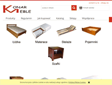 Tablet Screenshot of konarmeble.pl